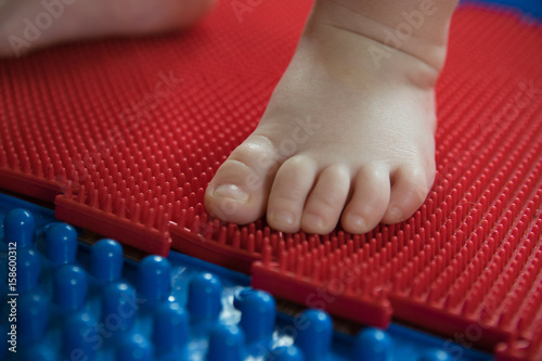 Massage mat for feet photo