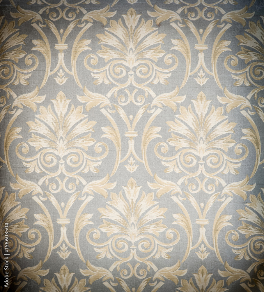 cool retro floral wallpaper in tan and brown design cool retro floral wallpaper in tan and brown design