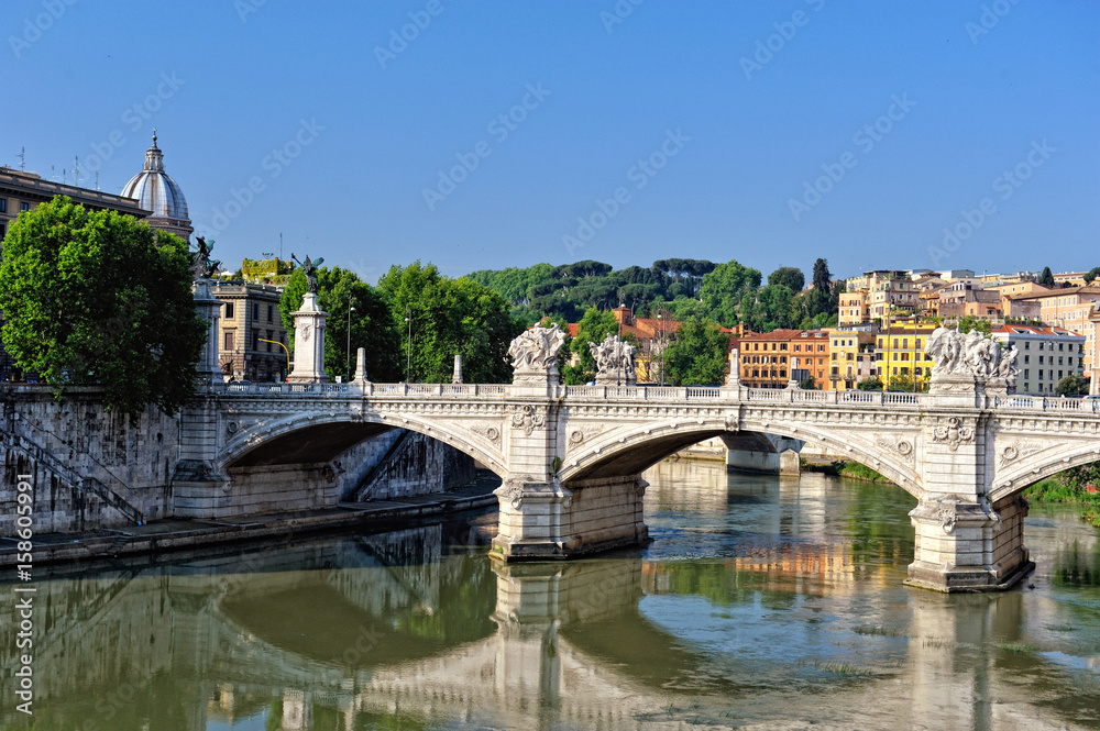 Bridge near the Castel Sant'Angelo.