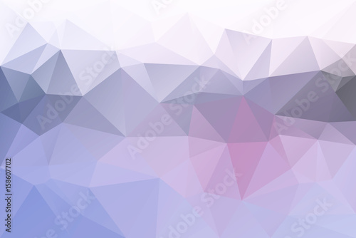 Pink grey low poly background