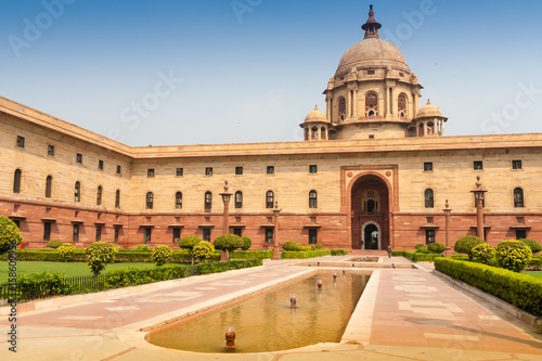 Ministries near Rashtrapati Bhavan,  the official home of the President of India photo