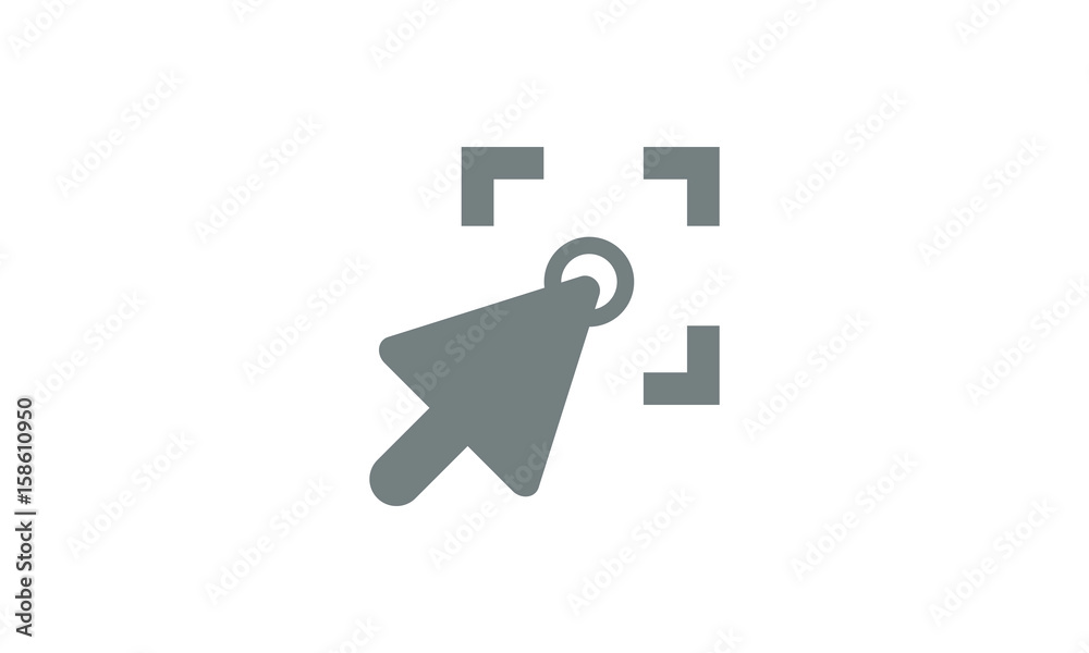 arrow pointer vector icon arrow pointer vector icon