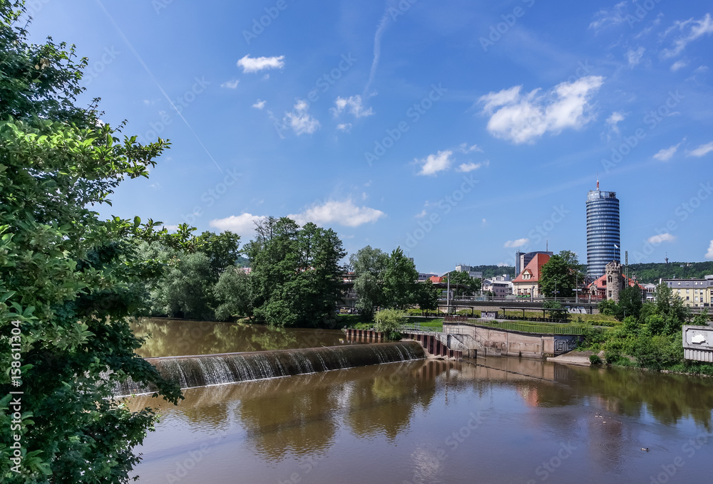 Fototapeta premium Stadtpanorama Jena