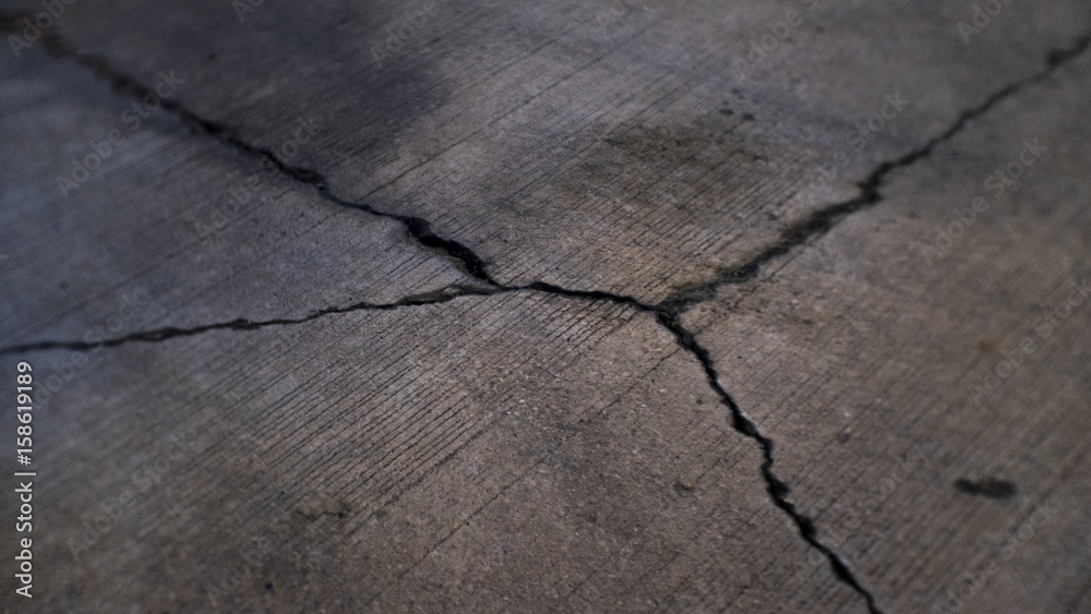 Obraz premium cracked concrete