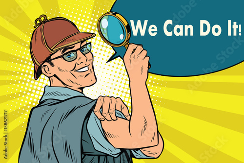 Sherlock Holmes detective sleuth we can do it