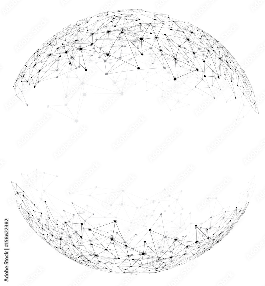 Abstract global social communications background. Abstract global social communications background.