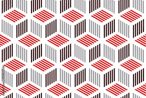 Tapety koncepcja linii tło wektor dla nagłówka, sieci, druk w kolorze szarym, czerwonym, czarnym. wzór do projektowania powierzchni, wstęgi, tkaniny