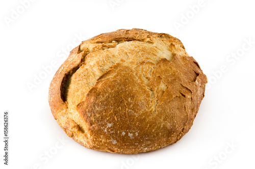 freshly bread isolated on white background
