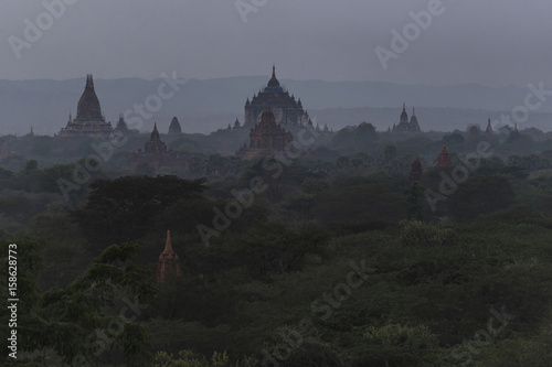 Evening of Bagan, Mandalay, Myanmar