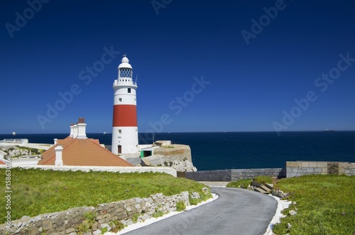 Trinity House Lighthouse in Gibraltar  Point Europa 