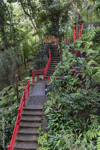 Monte Palace Tropical Gardens in Madeira, Portugal