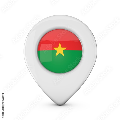 Burkina Faso flag location marker icon. 3D Rendering Free Download Burkina Faso flag location marker icon. 3D Rendering - GFXLoad