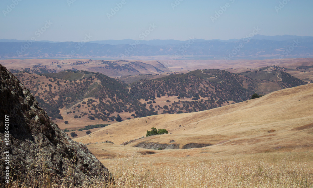 Desert Valley in California