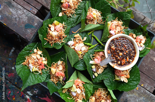 Miang Kham,Savoury Leaf Wraps photo