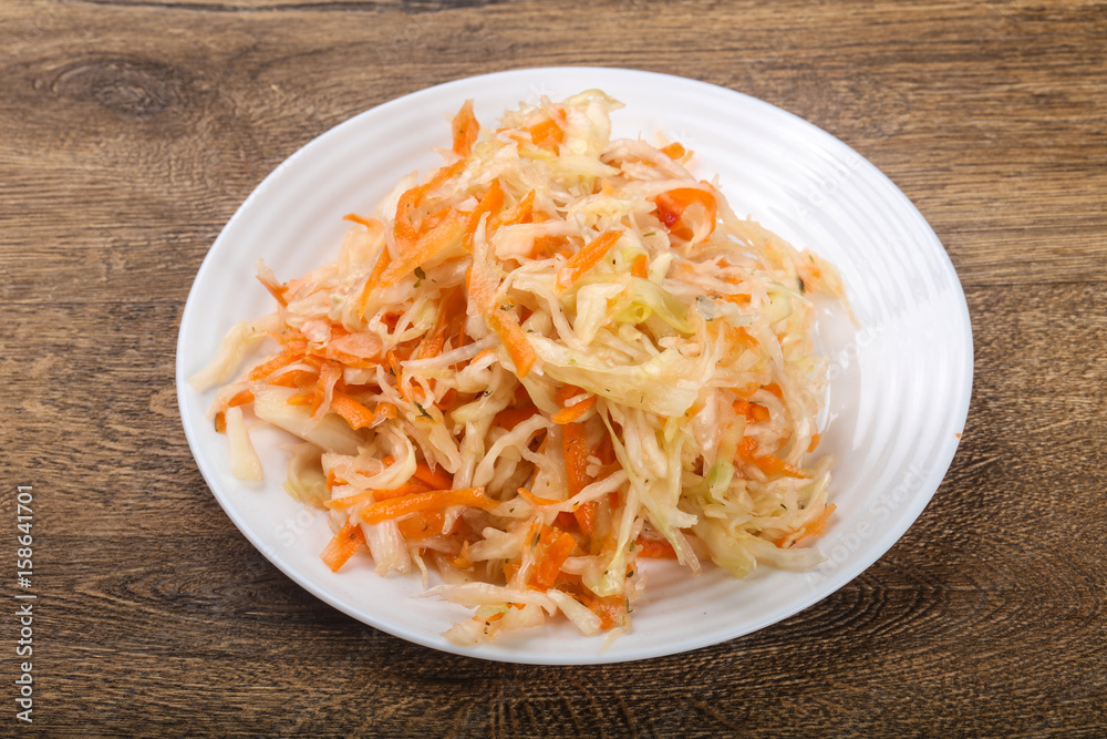 Raw pickled cabbage Raw pickled cabbage