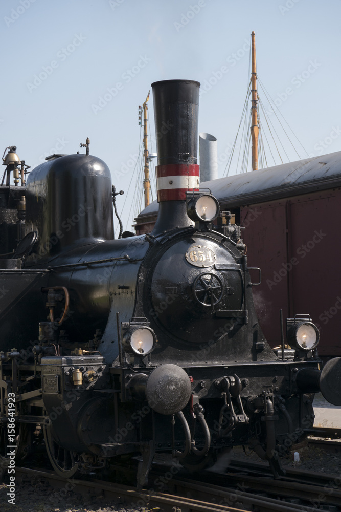 Fototapeta premium Dampflokomotive