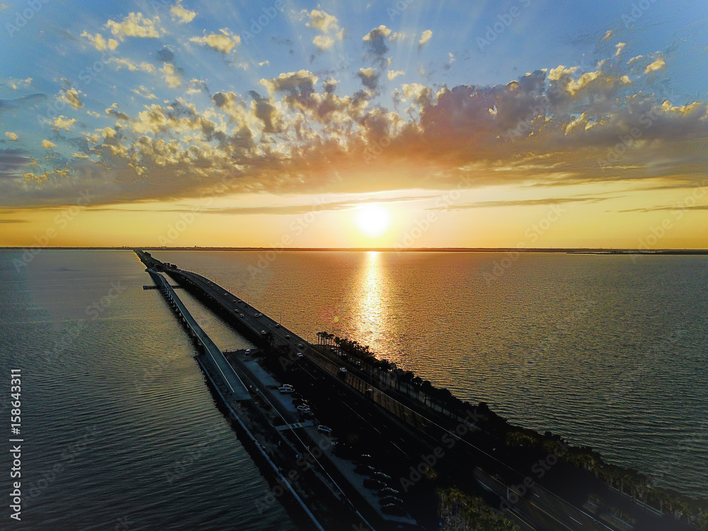 Obraz premium Heavenly Sunset