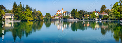 Thun am Thunersee im Kanton Bern, Schweiz photo