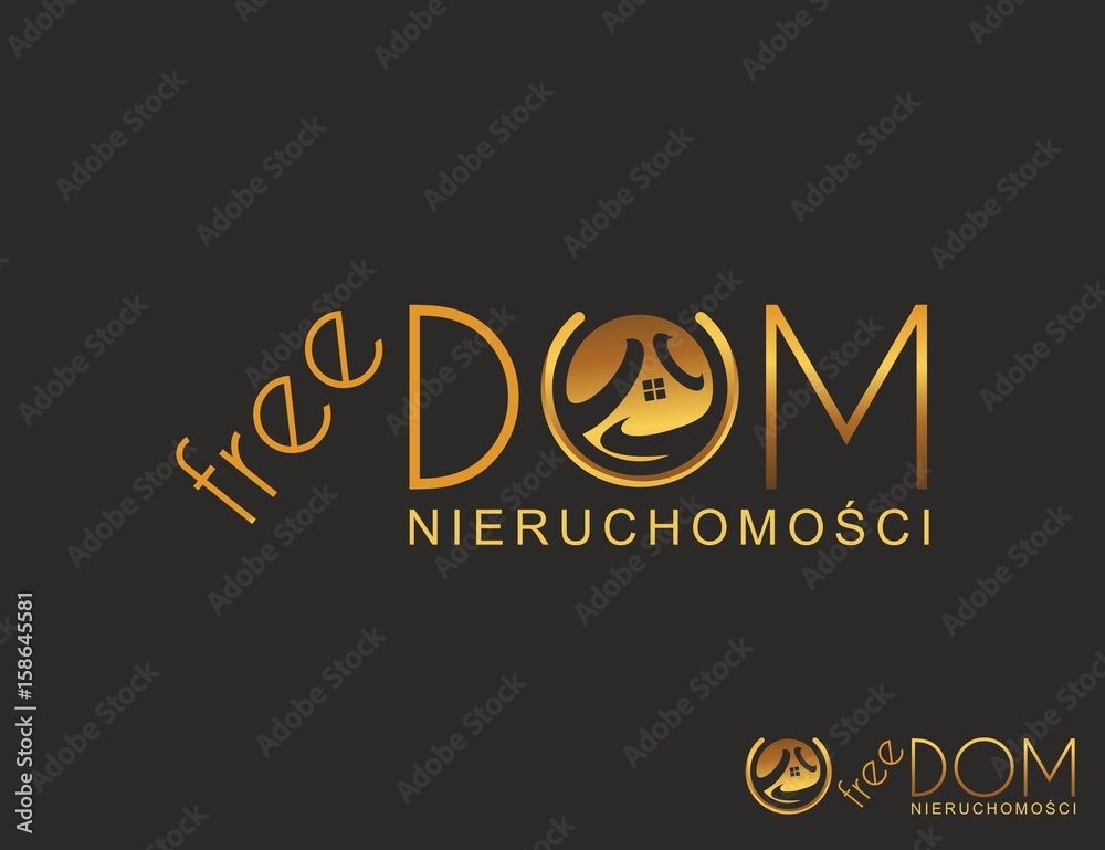 Logo biznes, Biuro Nieruchomości free DOM