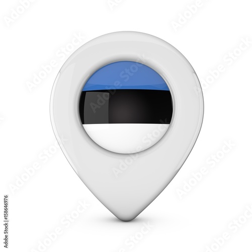 Estonia flag location marker icon. 3D Rendering Free Download Estonia flag location marker icon. 3D Rendering - GFXLoad