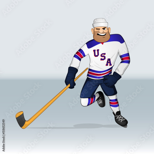 USA ice hockey team player