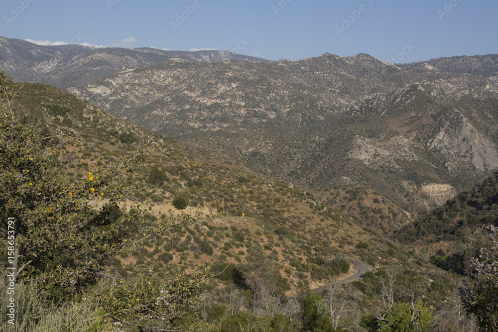 Valley near Sequoia National Park