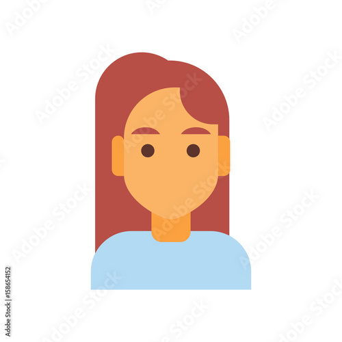 Profile Icon Male Emotion Avatar, Man Cartoon Portrait Silent Face Vector Illustration