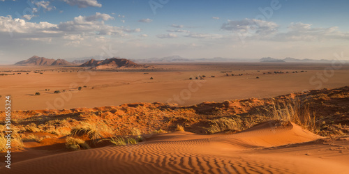 Panorama from the top of the Elim dune
