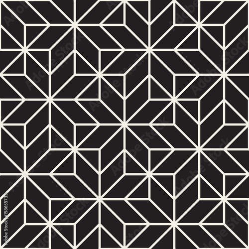 Vector seamless cross tiling pattern. Modern stylish geometric texture. Repeating mosaic abstract background