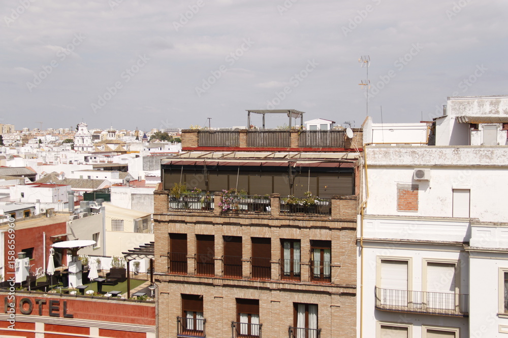 Paysage urbain à Séville, Espagne	