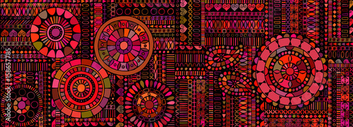 Abstract background similar to an ethnic carpet photo