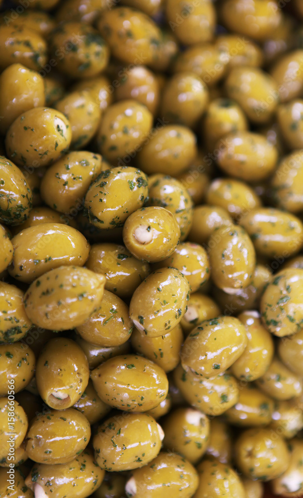 olives vertes
