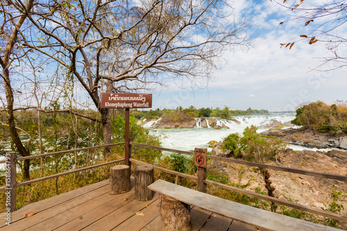 Surrounding of Khone Phapheng waterfall