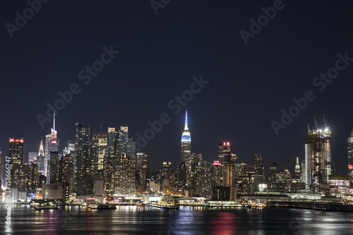 NYC Skyline at night © carlos21671