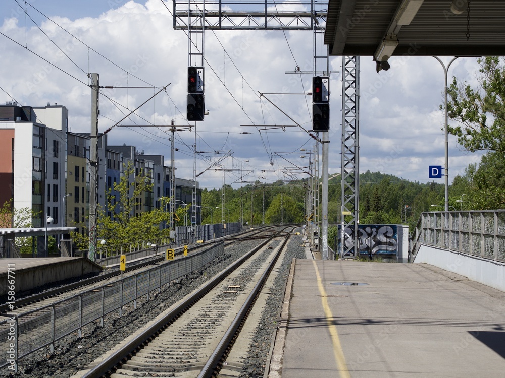 Railway station, Helsinki, Finland