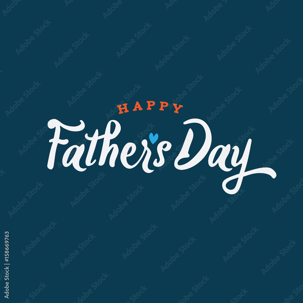 Happy Father's Day Vector Illustration Happy Father's Day Vector Illustration