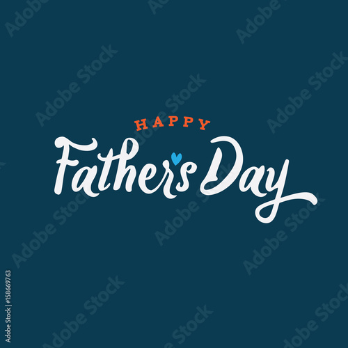 Happy Father's Day Vector Illustration