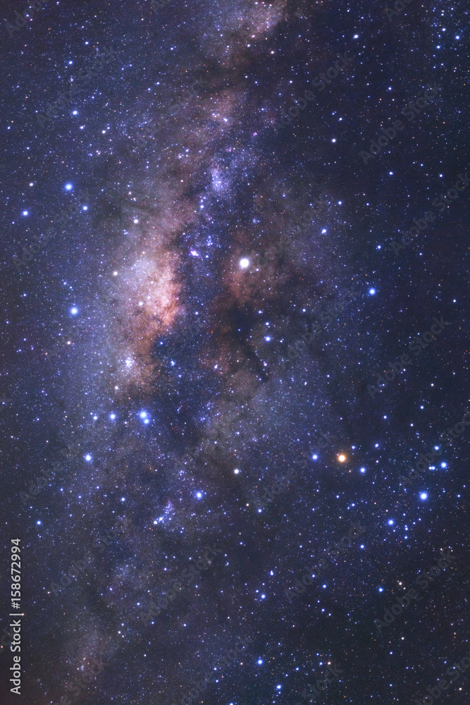 Milky way galaxy with stars and space dust in the universe Milky way galaxy with stars and space dust in the universe