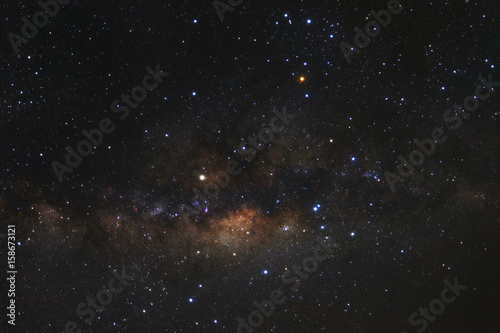 Milky way galaxy with stars and space dust in the universe High Resolution