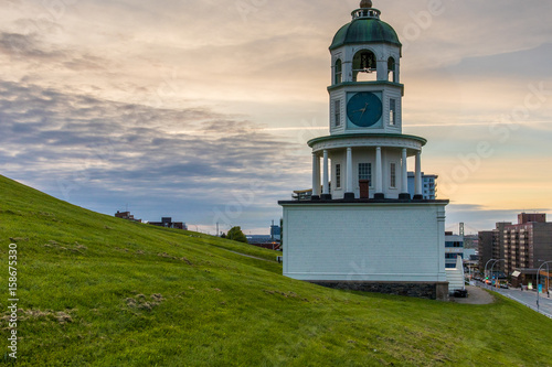 Halifax Town Clock at Citadel Hill, Halifax, Nova Scotia, Canada photo