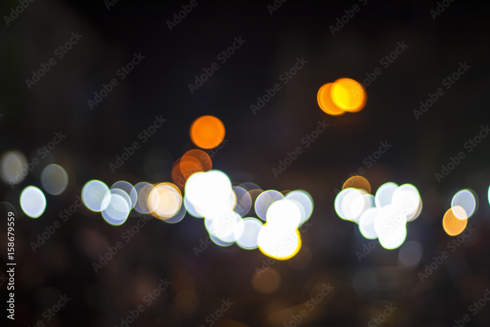 custom made wallpaper toronto digitalRed and orange holiday bokeh. Abstract Christmas background