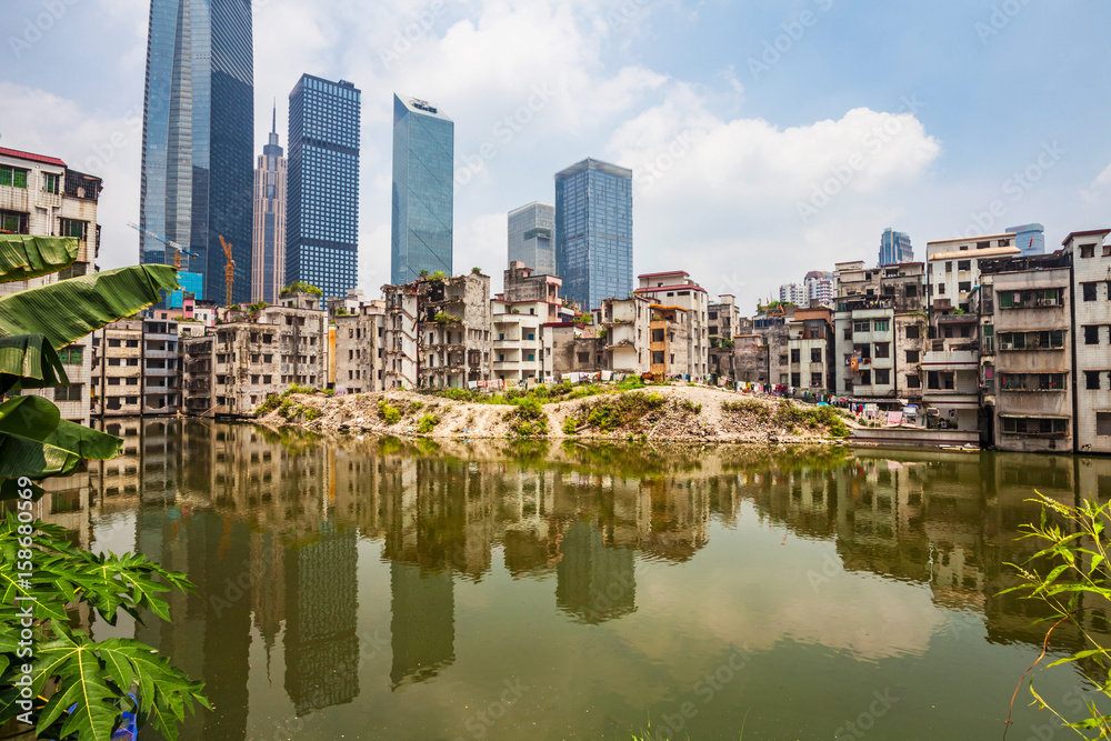 Urban architecture of Guangzhou City,Guangdong Province,China