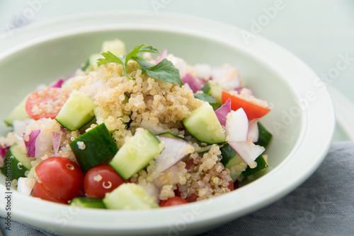 キヌアのサラダ　Quinoa Salad