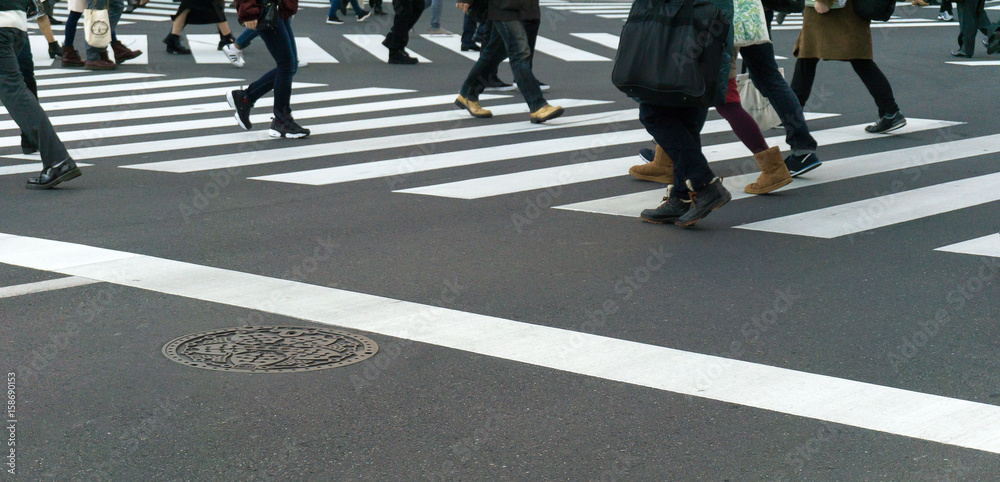 Obraz premium 横断歩道