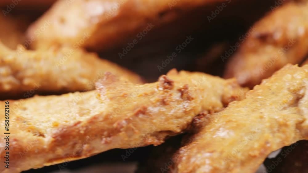 Homemade oatmeal cookies