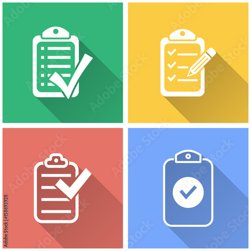 Checklist - vector icon.