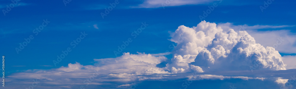 Blue sky with clouds,Panorama cloud Blue sky with clouds,Panorama cloud
