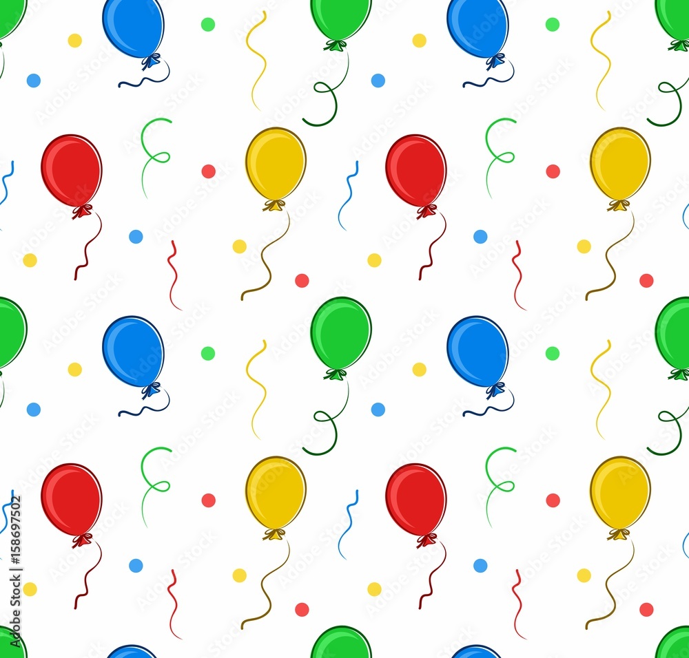 Background with balloons. Background with balloons.