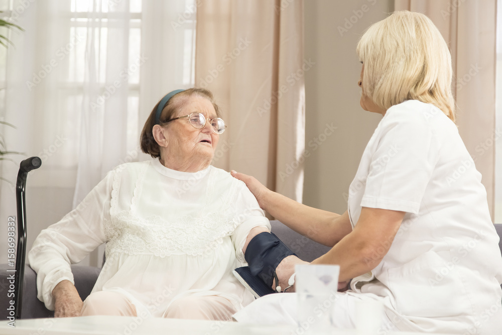 Fototapeta premium Hypertension Senior