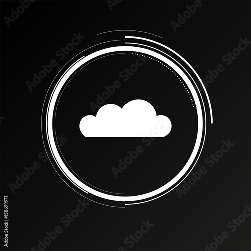 Future Button - Wolke